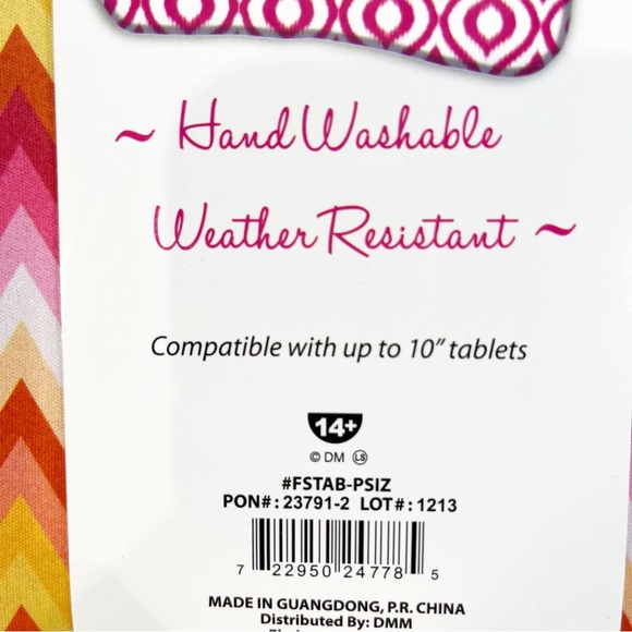 10” Reversible Tablet Sleeve “Fashion Smart” - Picture 3 of 5